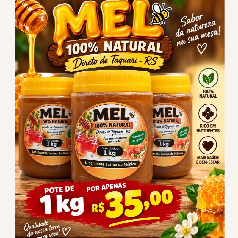 Mel puro 1 kg