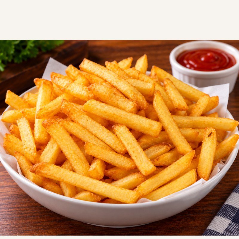 Porção de fritas média 500ml
