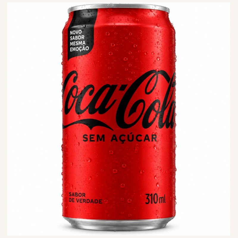 Coca-Cola lata 310 ml sem açúcar