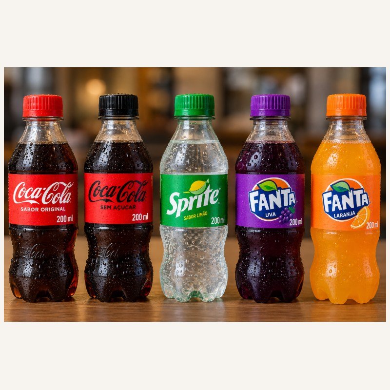 Mini refrigerante 200 ml